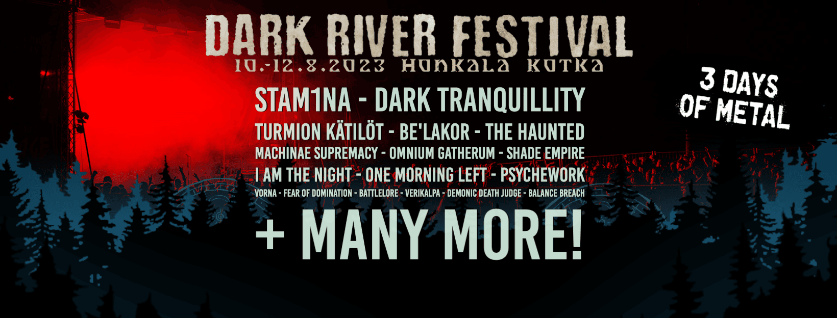 More Nem Agency bands join Dark River 2023 line-up | Nem Agency